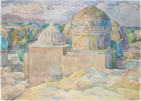 Лянглебен Моисей Вольфович. Большой купол. Узбекистан